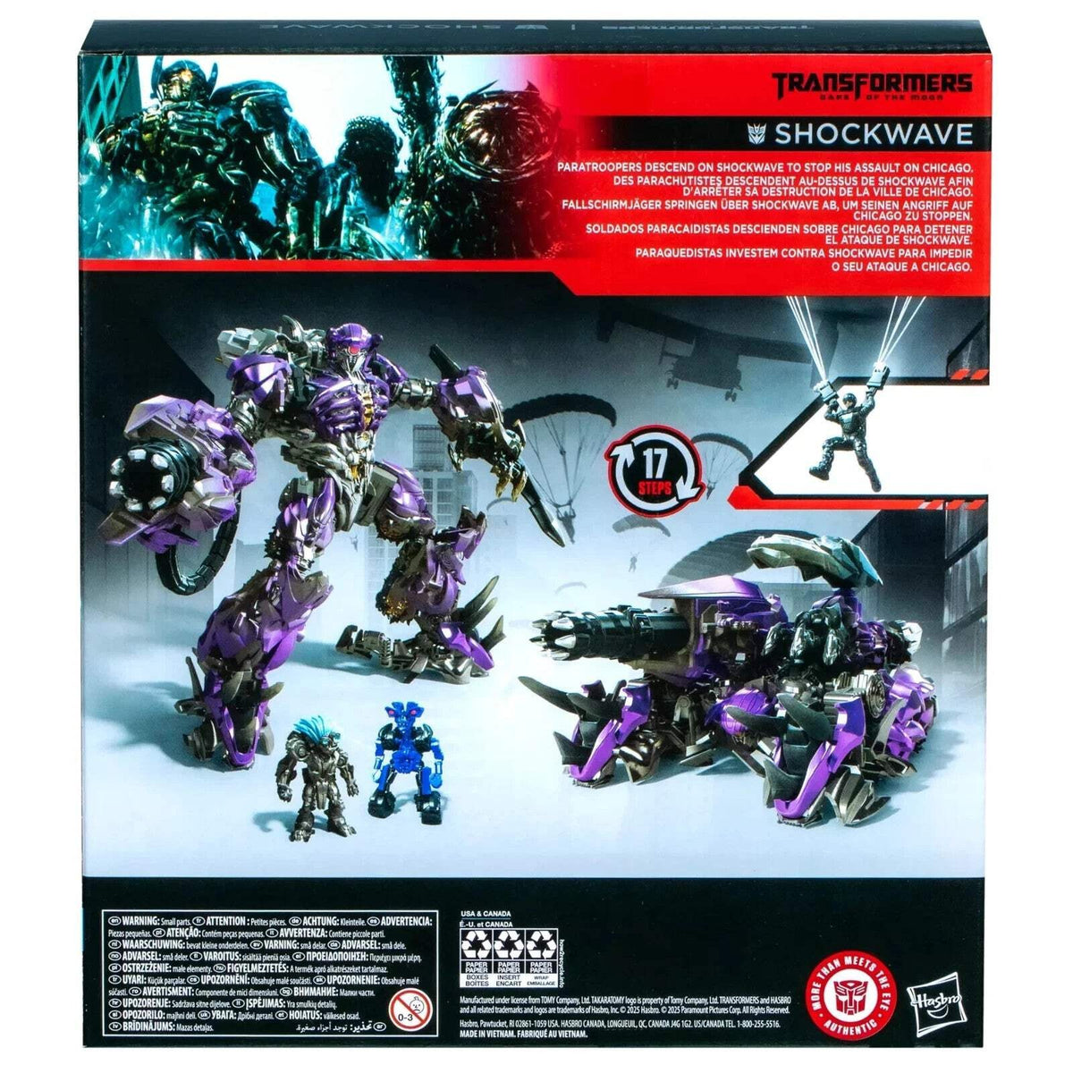 Transformers Studio Series Shockwave Dark of the Moon Voyager Class Figure NEW