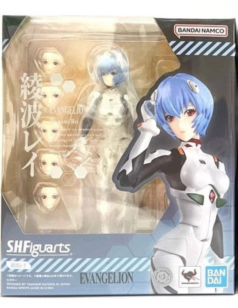 S.H.Figuarts Rei Ayanami Evangelion Bandai Tamashii Nations Figure