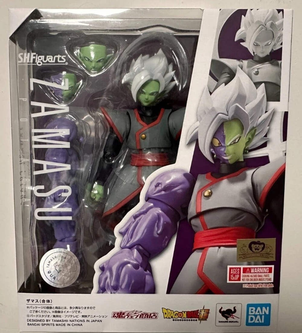 Bandai S.H.Figuarts Fused Zamasu Dragon Ball Super SHF Figure Tamashii Nations
