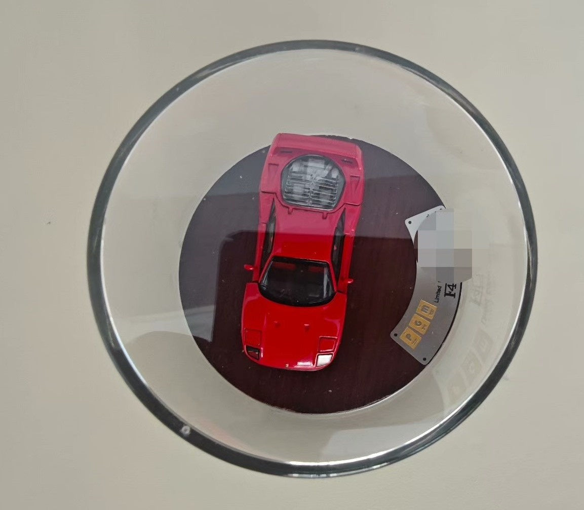 PGM 1/64 Ferrari F40 Red Street Version Limited Edition