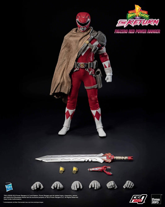 Threezero 1/6 Mighty Morphin Power Rangers Red Ranger Action Figure Q1 2027