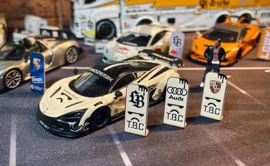 MINIGT 1/64 McLaren 720S LB Works T.B.C #1083 Blister Pack