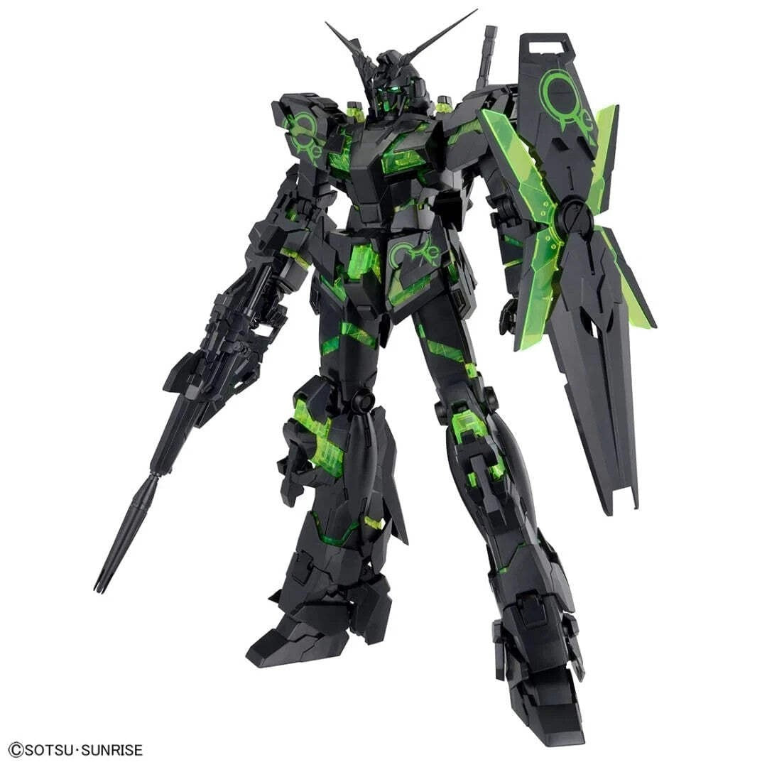 MG 1/100 Unicorn Gundam Ecopla Neon Green Recirculation Limited Bandai Model Kit