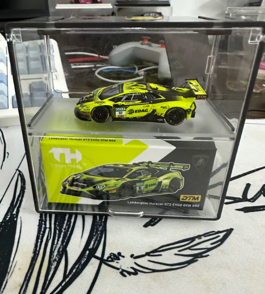 TH 1/64 Lamborghini Huracán GT3 EVO2 DTM 2023 #92 Diecast Model