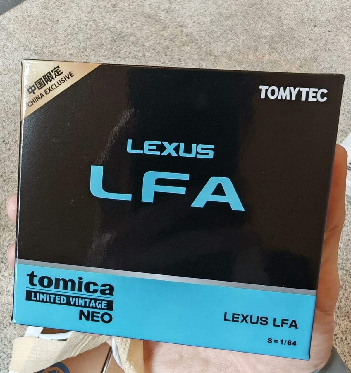 Tomica Limited Vintage Neo Lexus LFA Sky Blue LV-N Diecast Model Car TOMY