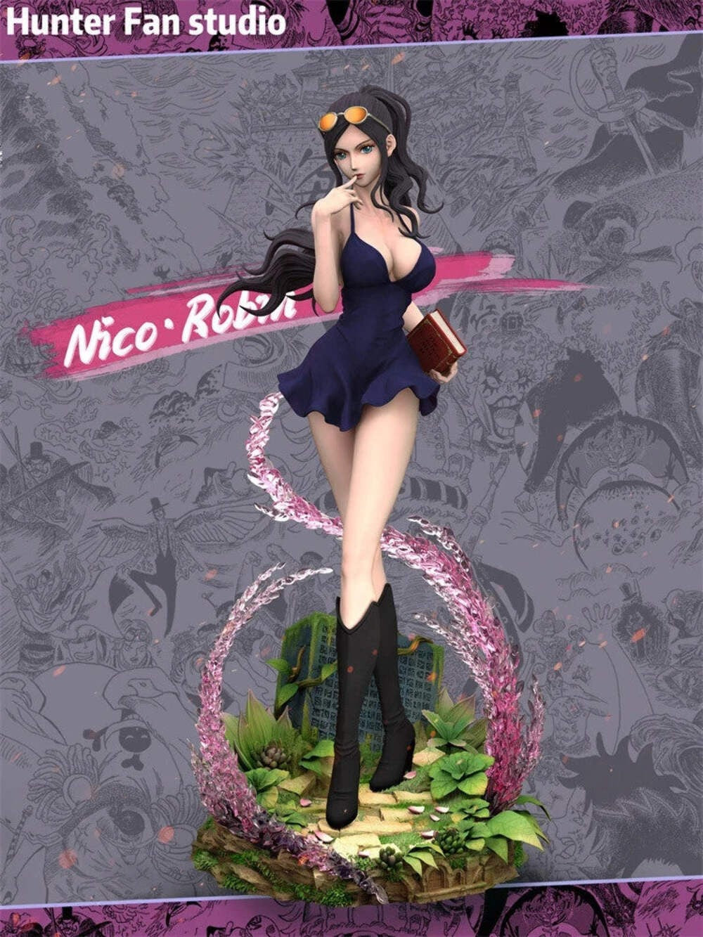 Hunter Fan Studio One Piece Nico Robin Resin 1/6 Statue GK Figure Model