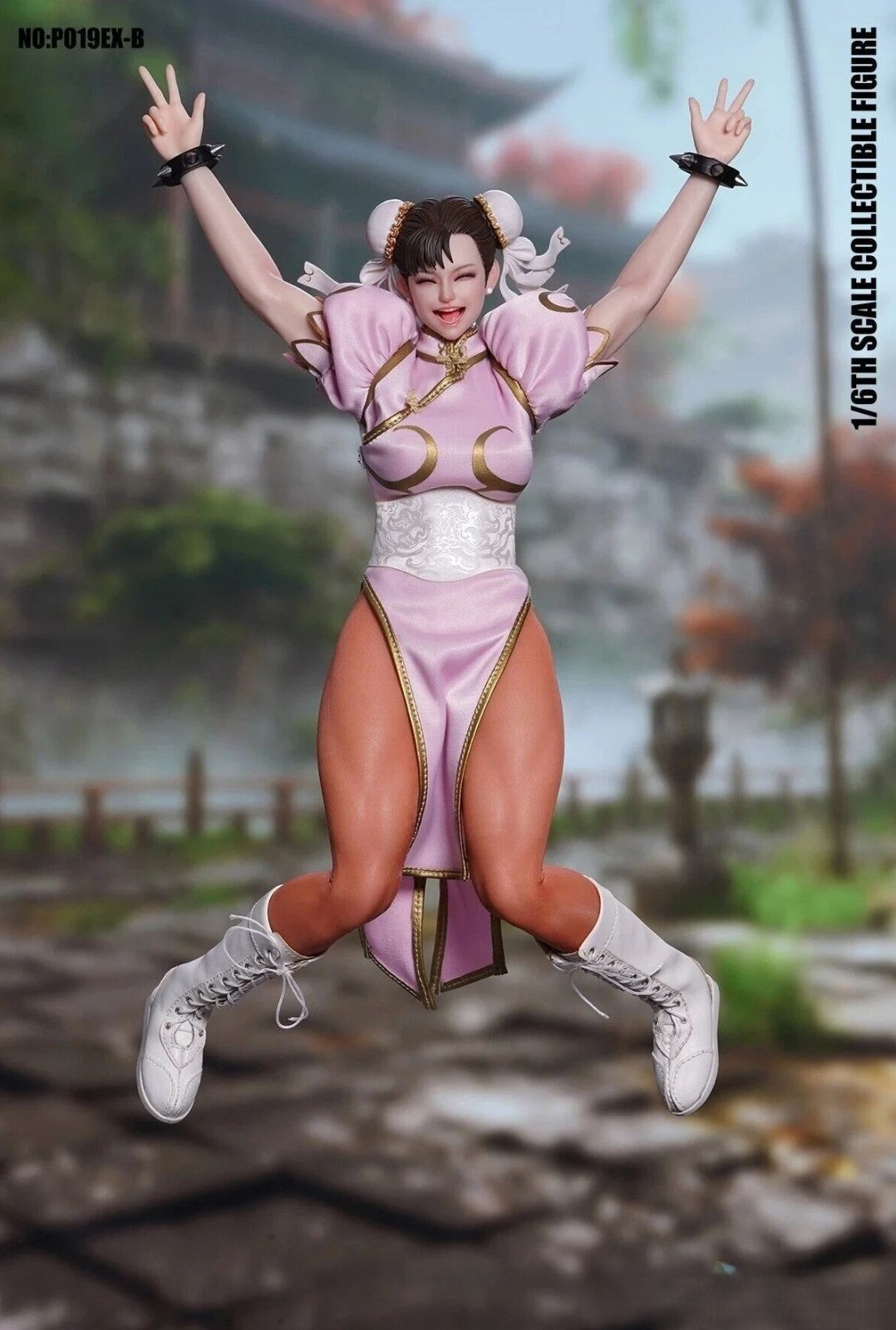 PLAY TOY 1/6 Fighting Goddess Chun Li Pink Ver Action Figure Preorder Q1 2027