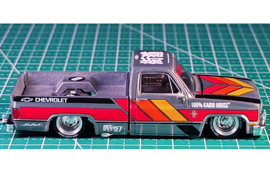 MINIGT 1/64 Chevy Silverado Kaido Works V3 Chase Green Clear Coat