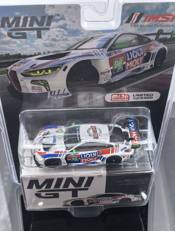 MINI GT 1/64 BMW M4 GT3 #96 Turner Motorsports 2022 IMSA Daytona