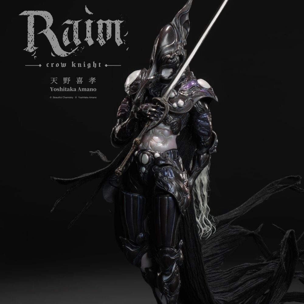 Yoshitaka Amano Crow Knight Raim 1/12 Art Figure Collectible PREORDER Jan 2027