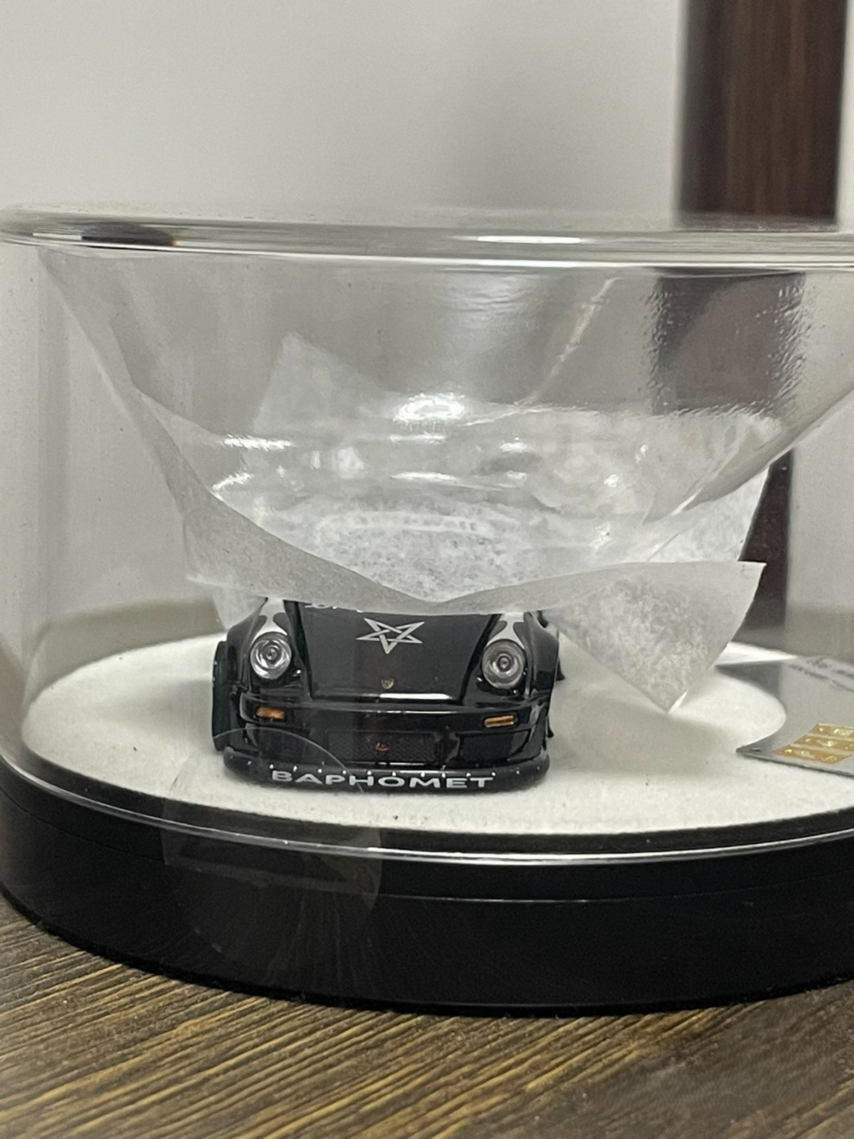 PGM RWB Porsche 930 Baphomet Limited 999pcs 1/64 Diecast Model Car Black