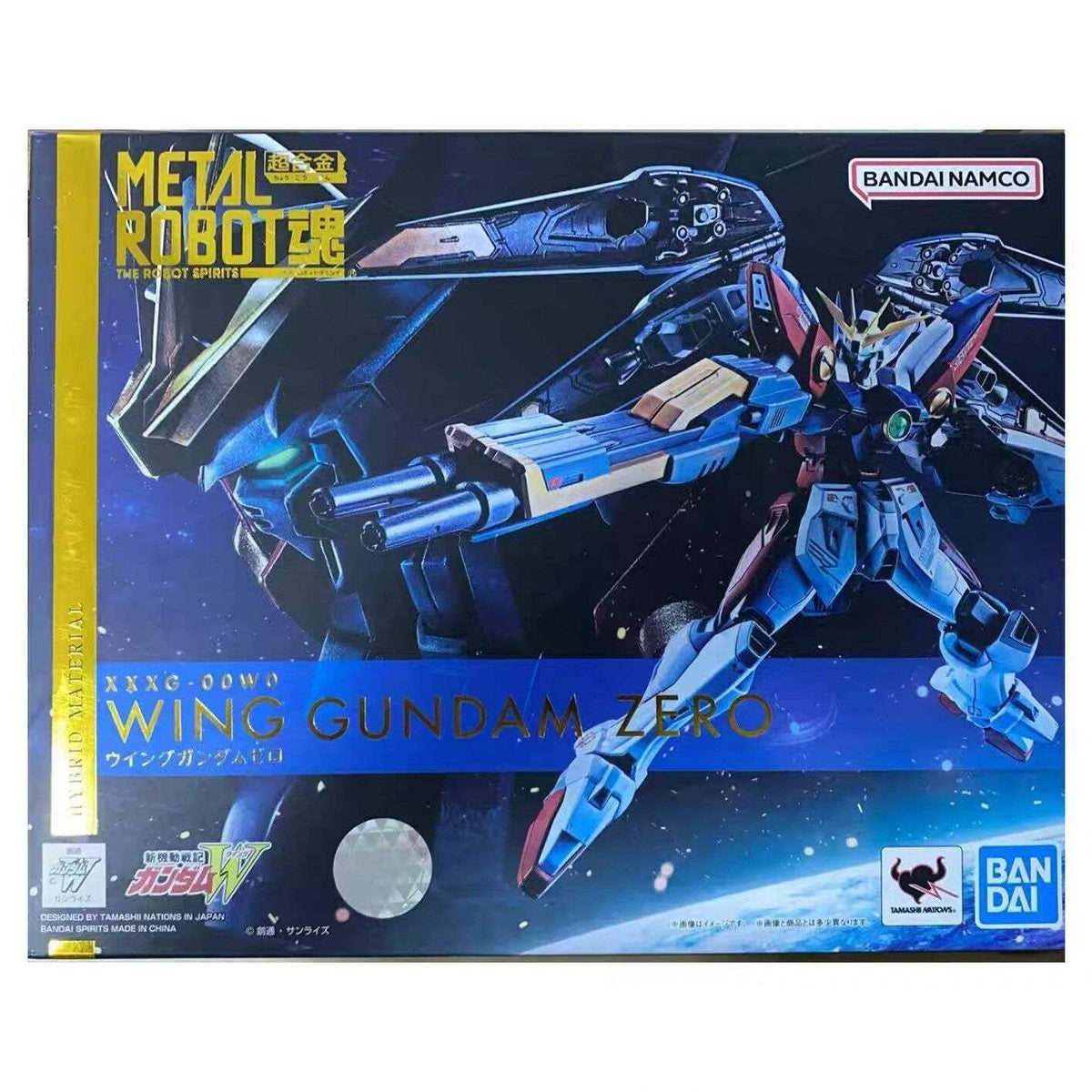 Bandai Metal Robot Spirits Wing Gundam Zero XXXG-00W0 Diecast Figure