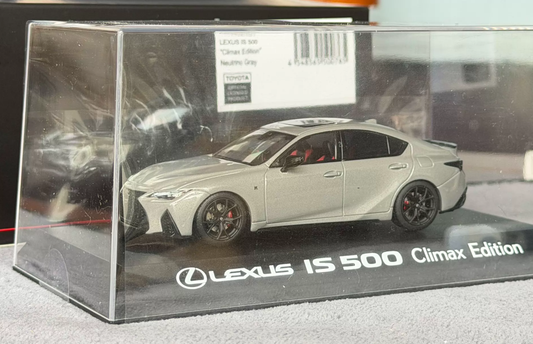 Kyosho 1/43 Lexus IS500 Climax Edition Neutron Gray Diecast Model