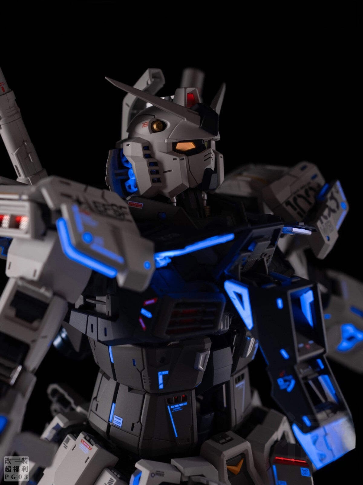 MG 1/100 RX-93 Nu Gundam Ver. Ka Custom Painted Model Kit EFSF MS 103 Figure