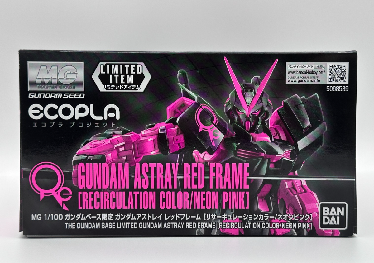 MG 1/100 Gundam Astray Red Frame [Recirculation Color / Neon Pink] Ecopla Limite
