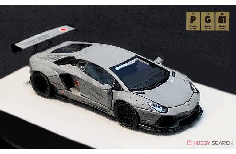 PGM 1/64 Lamborghini LP700 LB Battle Grey – Ltd 300pcs