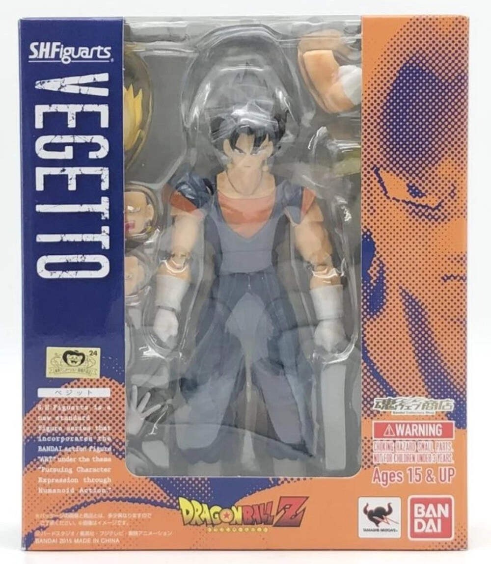 SH Figuarts Vegito Dragon Ball Z Bandai Tamashii Nations Action Figure Authentic