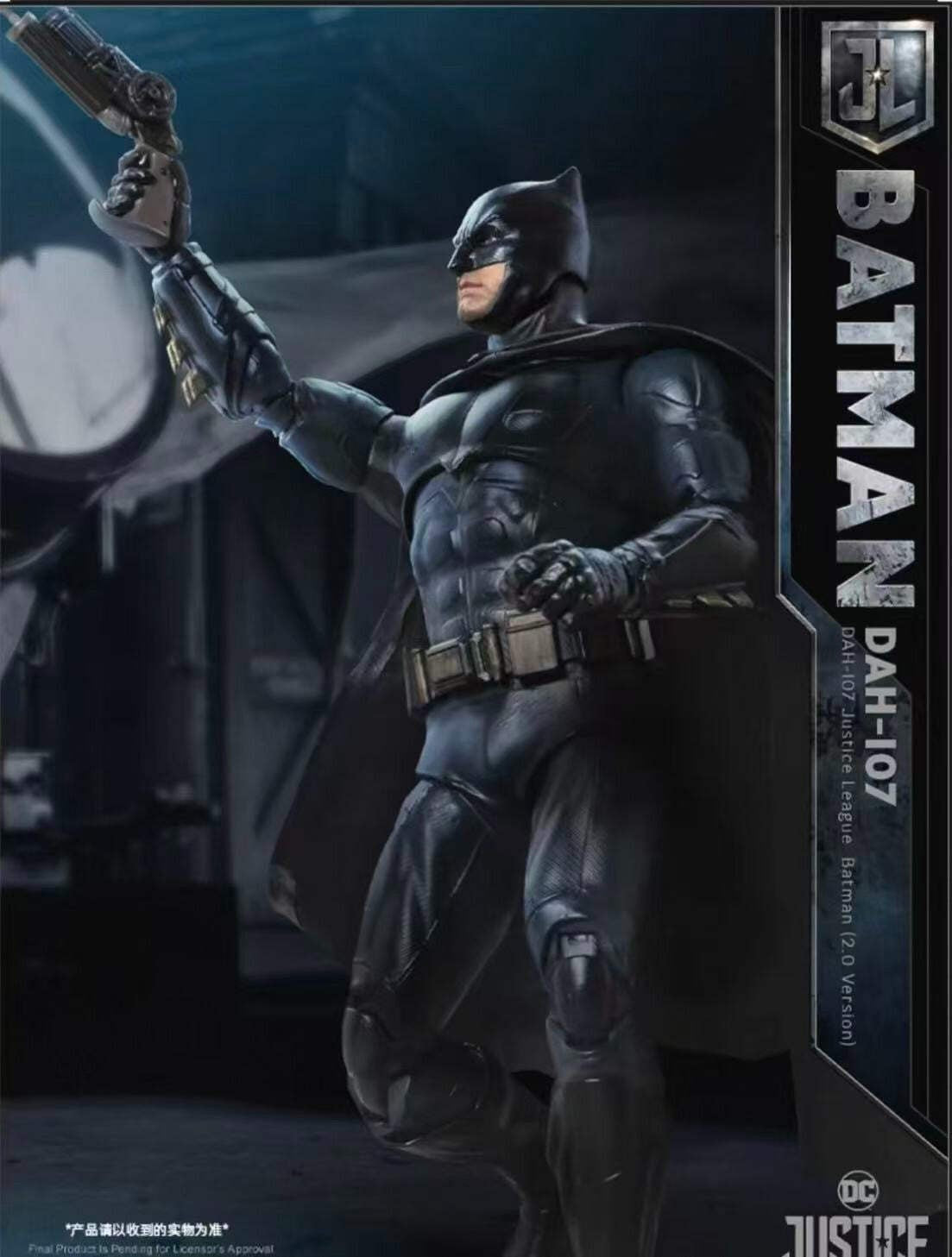 Batman Justice League 1/12 Scale Action Figure DC Comics Licensed Set