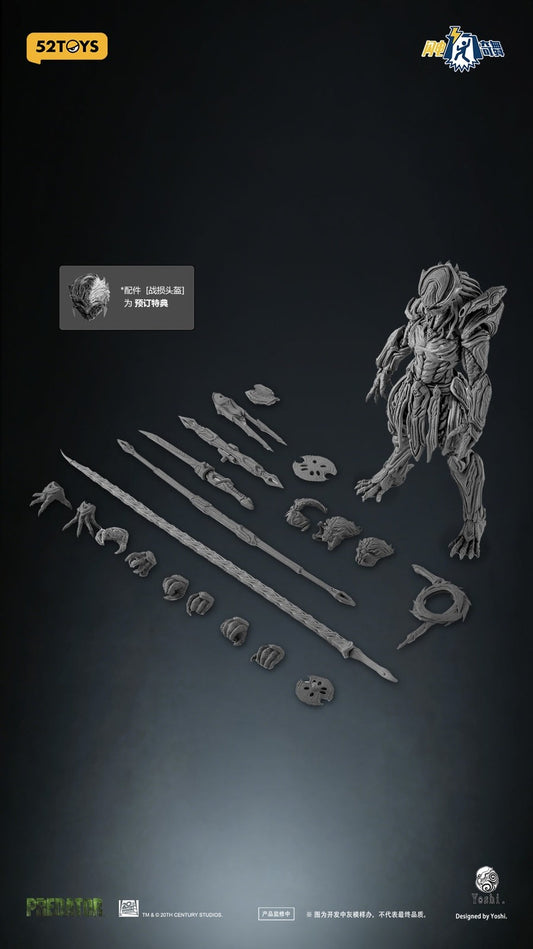 52TOYS Predator Blades of Glory Series 1/12 Figure Preorder Oct 2026