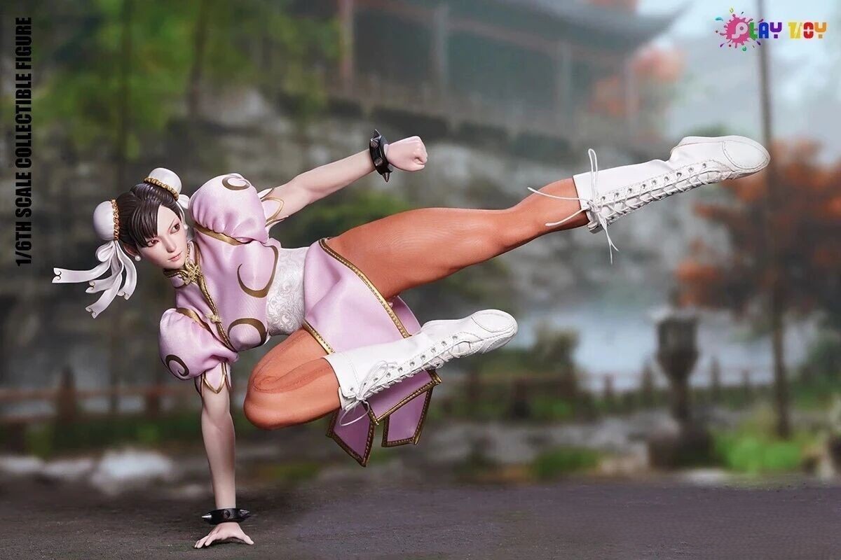 PLAY TOY 1/6 Fighting Goddess Chun Li Pink Ver Action Figure Preorder Q1 2027