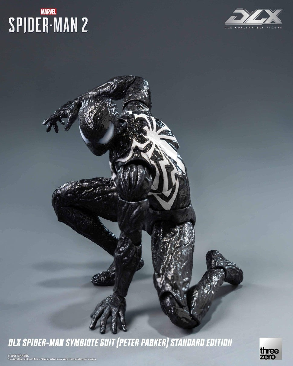 Threezero DLX Spider-Man Symbiote Suit Peter Parker Spider-Man 2 Preorder