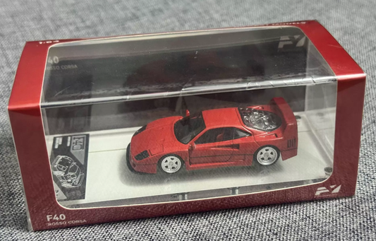 FY 1/64 Ferrari F40 Rosso Corsa Diecast Model Car