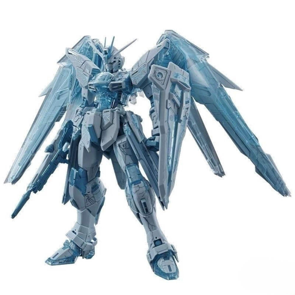 MG 1/100 Freedom Gundam Ver.2.0 Cross Contrast Colors Clear Blue Limited Edition