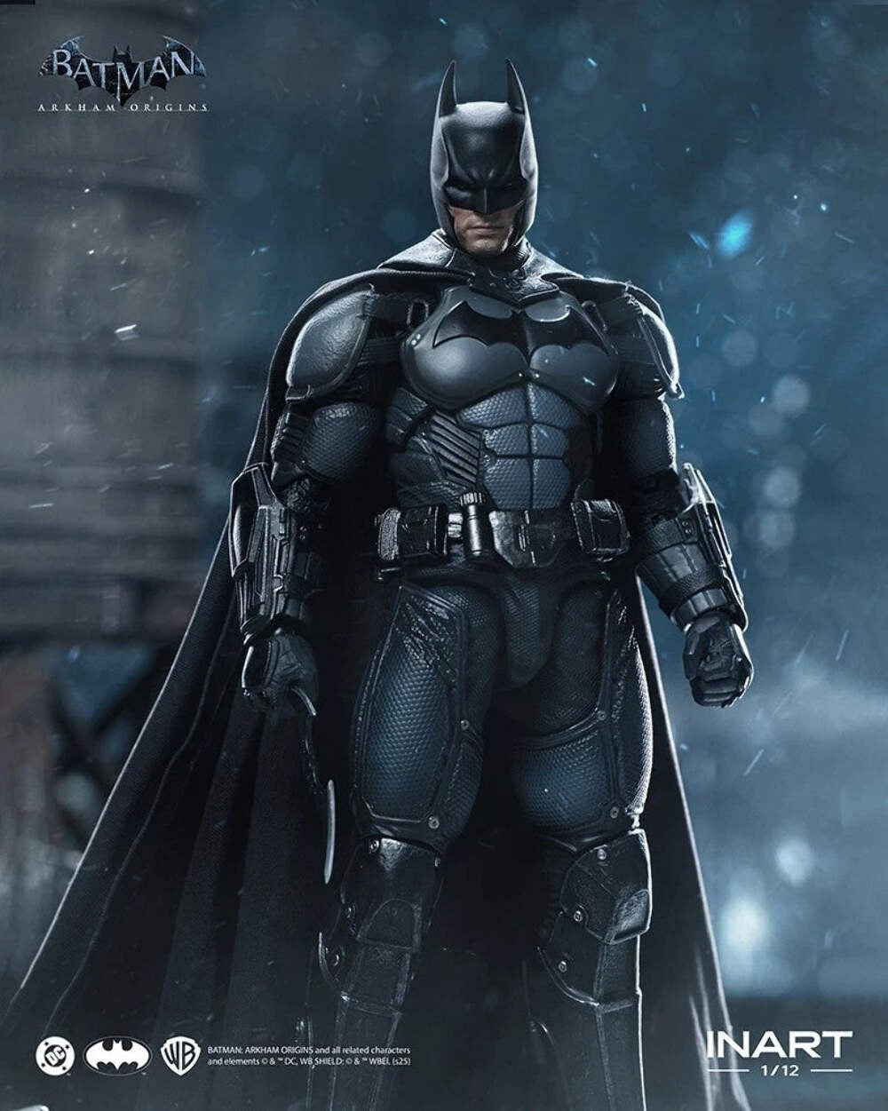 INART Batman Arkham Origins 1/12 Figure DC Collectible Action Figure