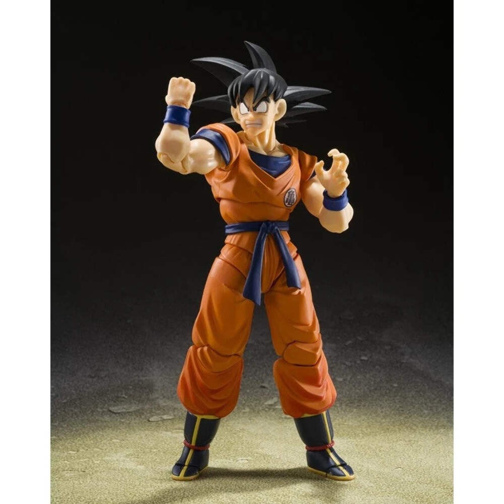 SHF Goku & Kid Gohan Nimbus Dragon Ball Z Figure Bandai Tamashii