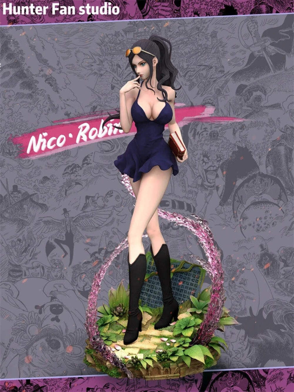 Hunter Fan Studio One Piece Nico Robin Resin 1/6 Statue GK Figure Model