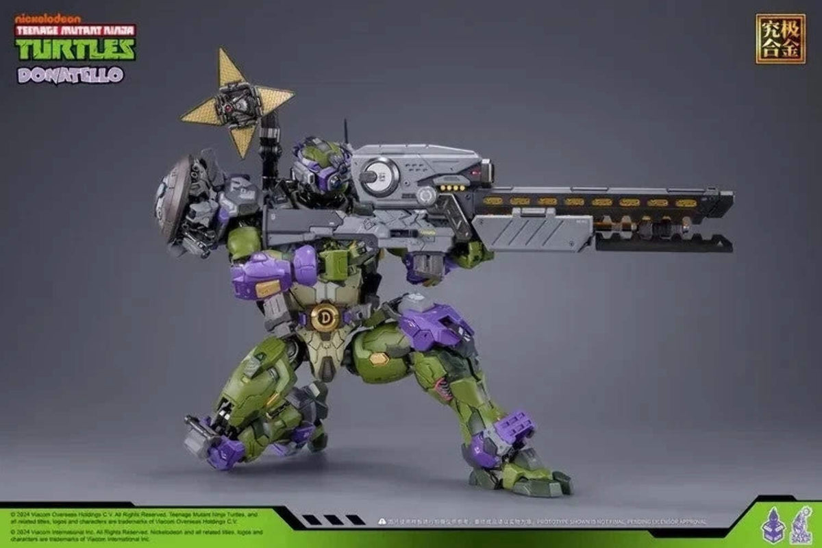 TMNT Donatello Mecha Figure Heat Boys Teenage Mutant Ninja Turtles Robot