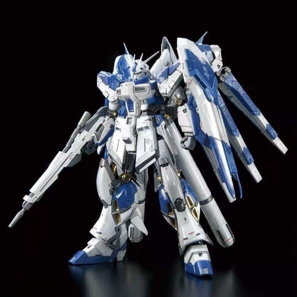 Bandai RG 1/144 Hi-V Gundam Titanium Finish The Gundam Base Limited New