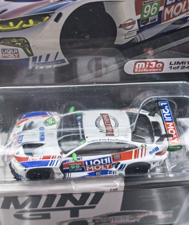 MINI GT 1/64 BMW M4 GT3 #96 Turner Motorsports 2022 IMSA Daytona