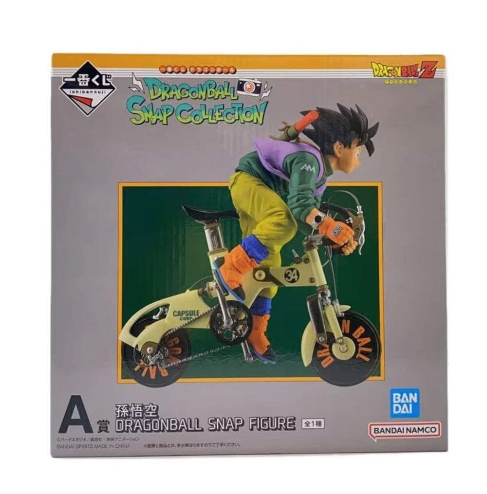 Dragon Ball Ichiban Kuji Snap Collection Son Goku Bike Figure A Prize