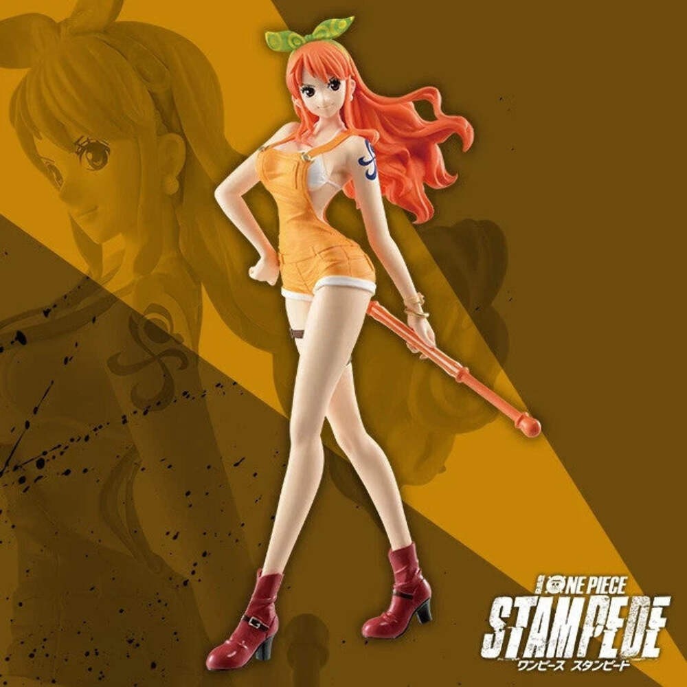 One Piece Nami Ichiban Kuji D Prize Stampede The Movie Figure Bandai