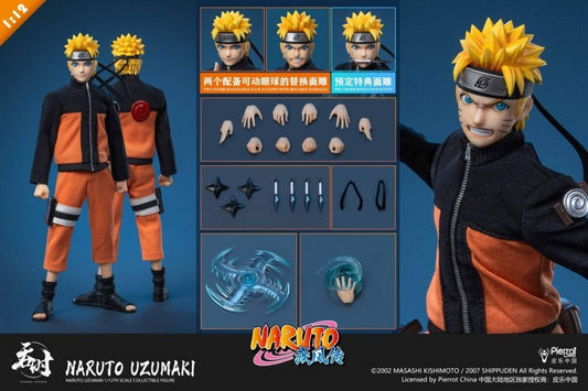 Naruto Uzumaki 1/12 Action Figure Shippuden TS Studio w/ Bonus Preorder