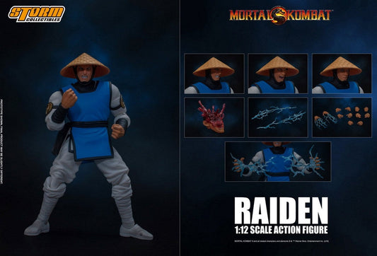 Storm Collectibles Mortal Kombat Raiden 1/12 Scale Action Figure MK9