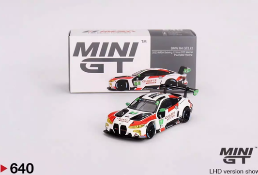 MiniGT 1/64 BMW M4 GT3 #640 2023 IMSA Sebring Winner