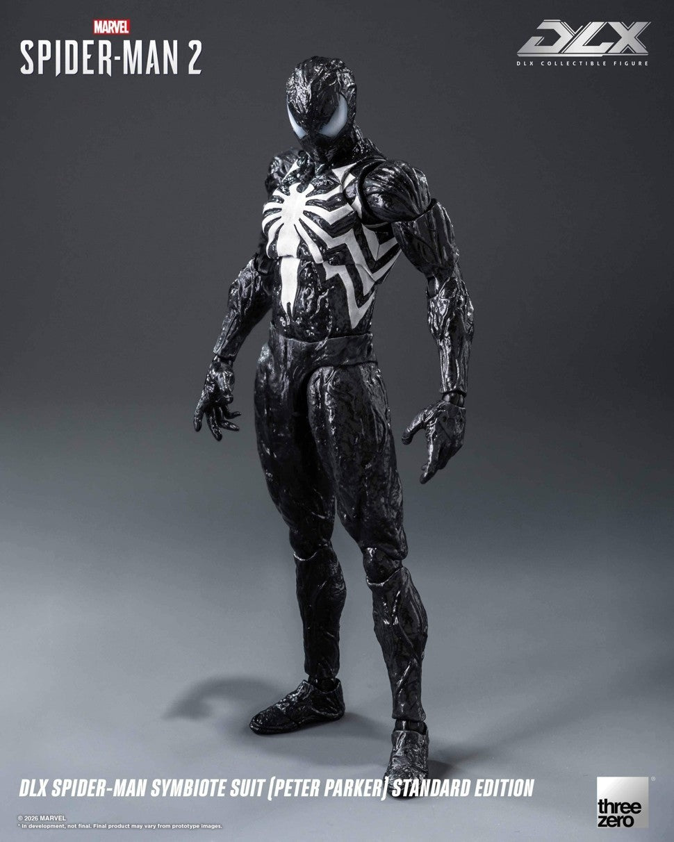 Threezero DLX Spider-Man Symbiote Suit Peter Parker Spider-Man 2 Preorder