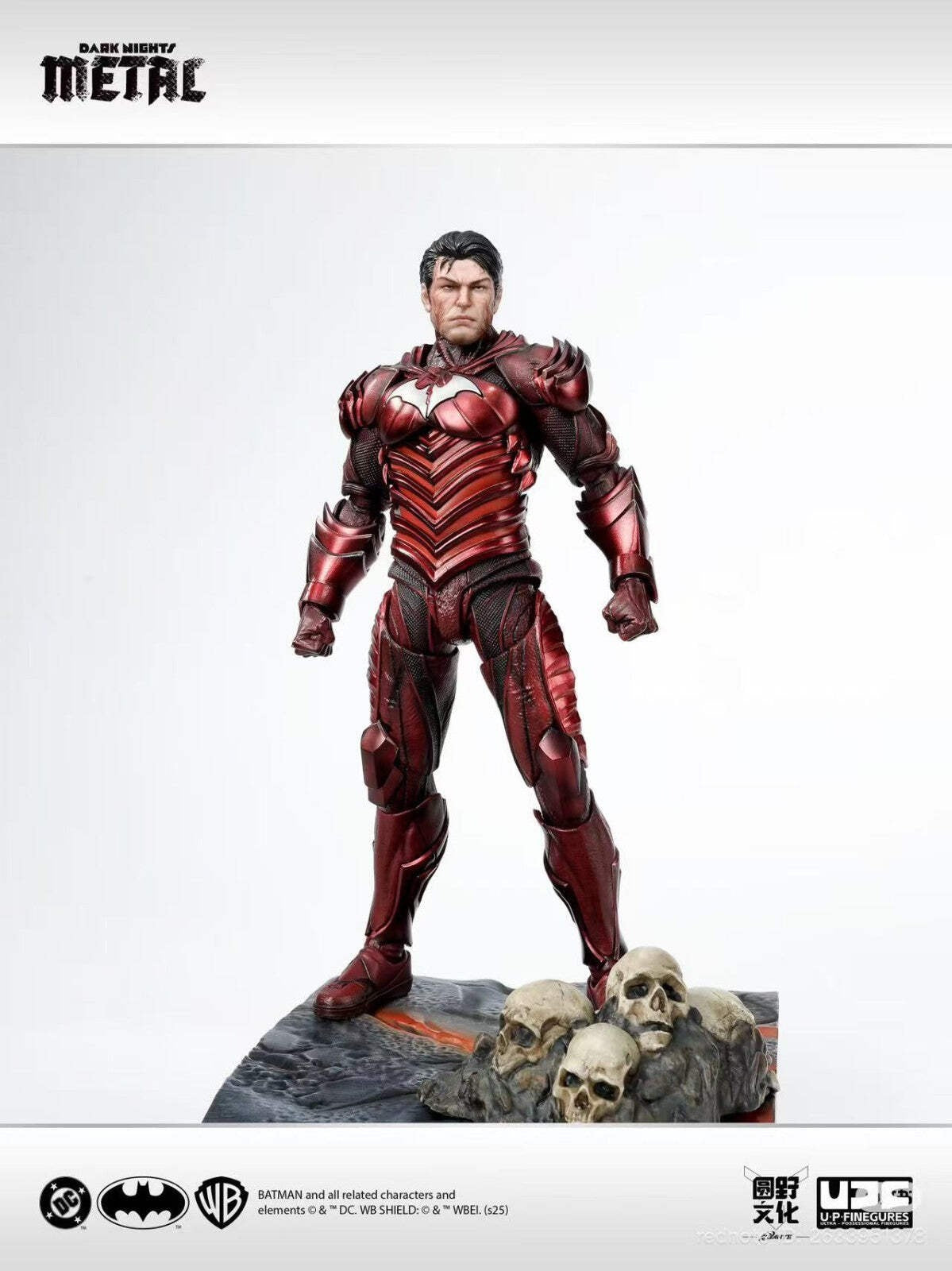 In Stock LPZZ Batman Red Death Dark Nights Metal 1/12 Action Figure
