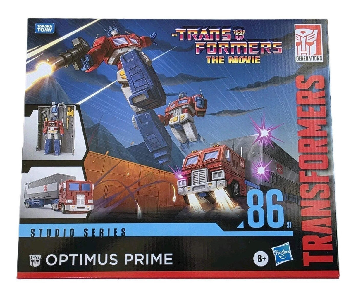 Transformers Studio Series 86 Optimus Prime The Movie Hasbro Takara Tomy Figure
