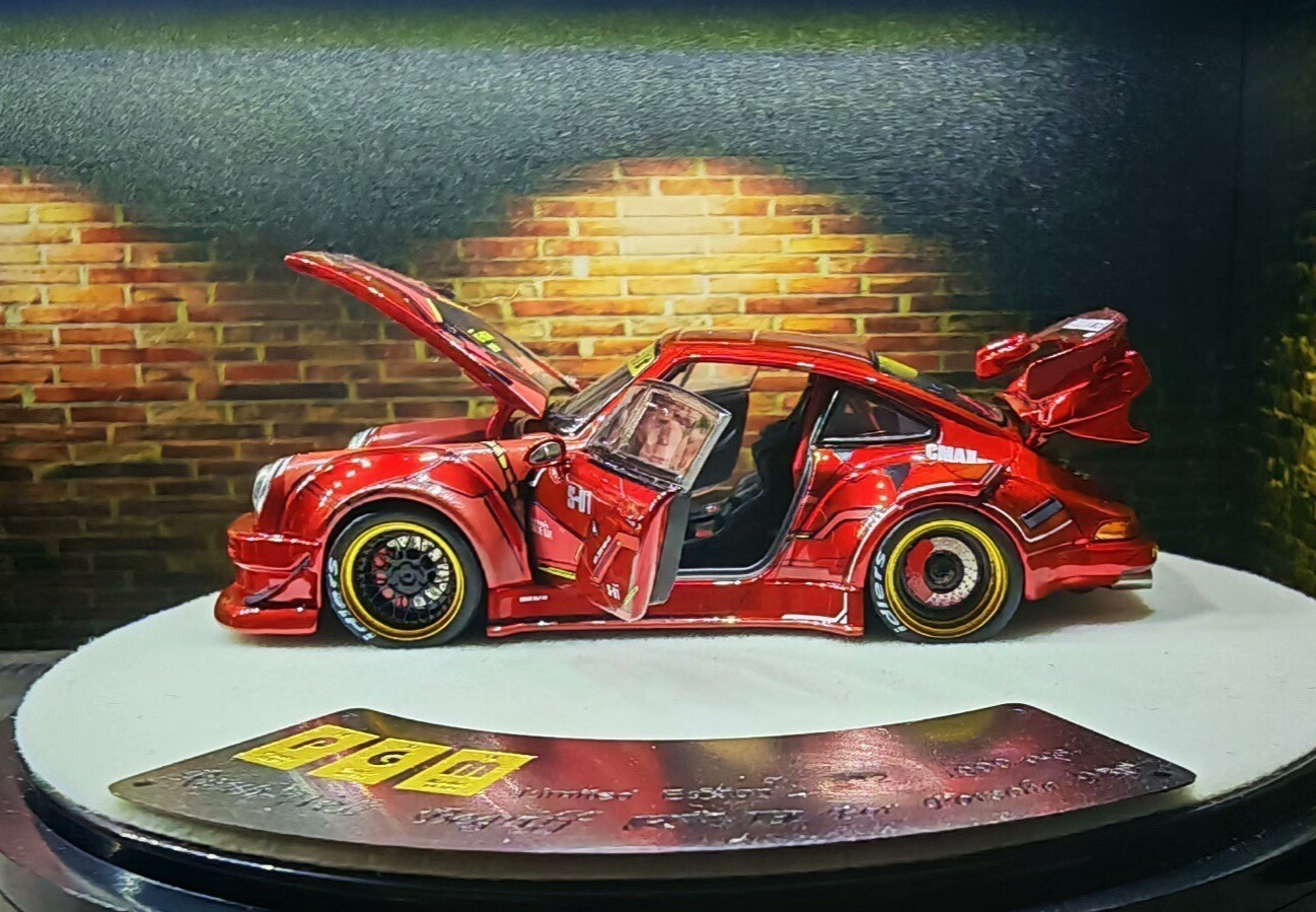 RARE PGM RWB Porsche 930 Sazabi APA XPO 2025 Limited 1/64 Diecast Model Car