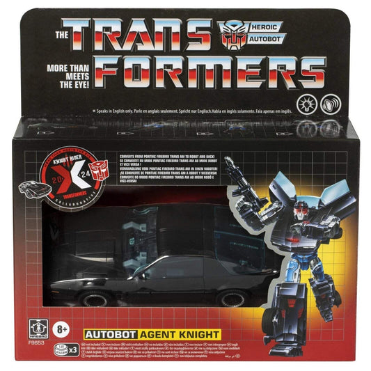 Transformers Collaborative Knight Rider Autobot Agent Knight KITT Hasbro Figure