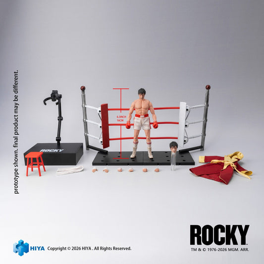 HIYA Exquisite Super Rocky Balboa 1/12 Rocky 1976 Action Figure Preorder
