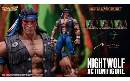 Storm Collectibles Mortal Kombat Nightwolf 1/12 Scale Action Figure