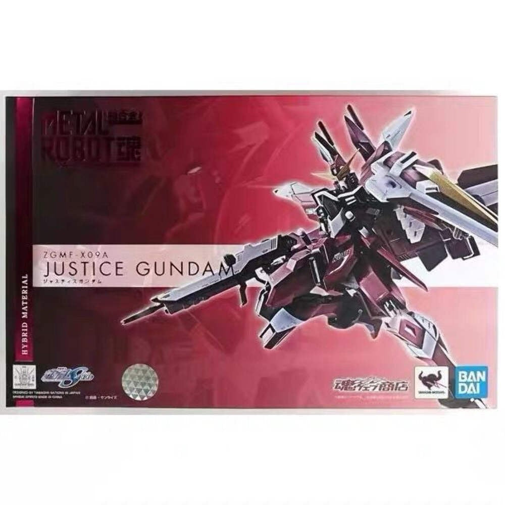 Bandai Metal Robot Spirits Justice Gundam ZGMF-X09A Action Figure Tamashii
