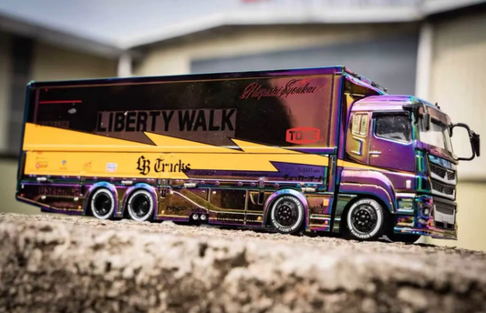 GCD 1/64 Mitsubishi Fuso LBWK Chameleon Container Truck HEC Exclusive