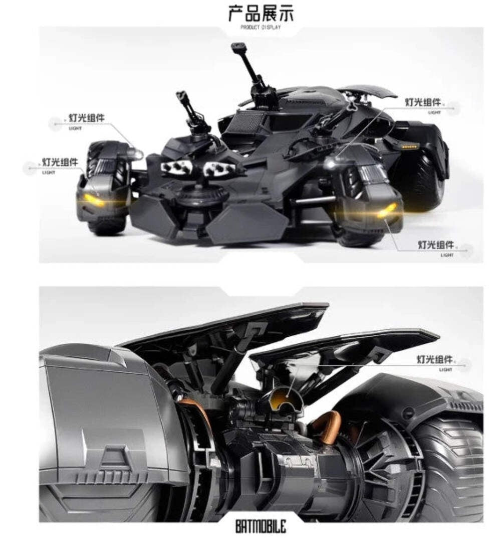 HUGE Batman Batmobile 2025 Ver Vehicle Model DC Comics BNIB Collectible