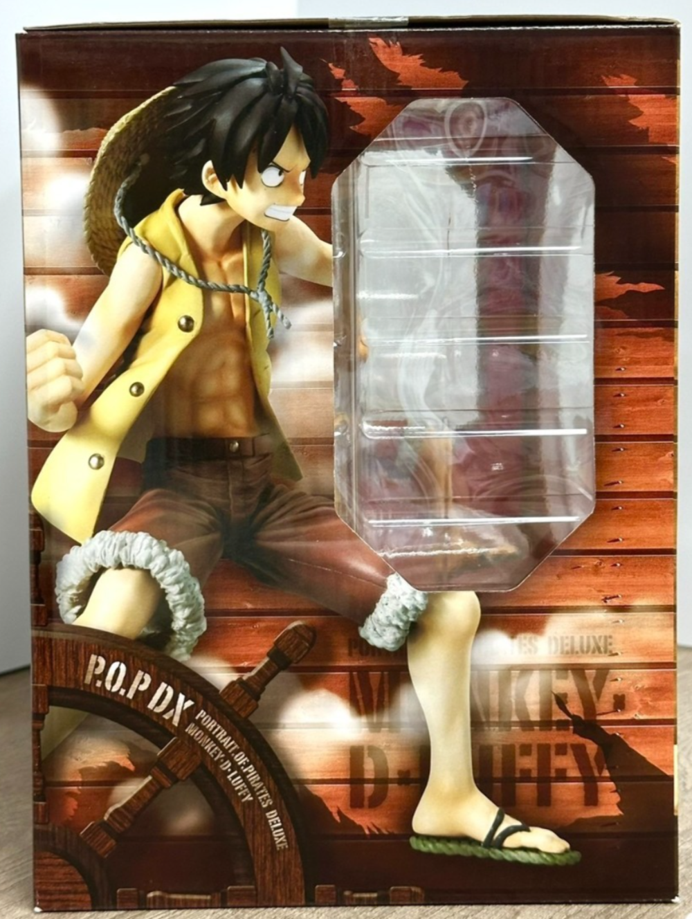One Piece P.O.P DX Luffy Figure Childhood Ver. MegaHouse POP Portrait of Pirates