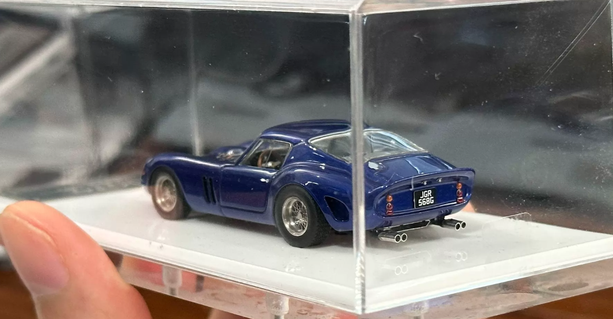 SCM MY64 1/64 Ferrari 250 GTO Metallic Blue Rare Resin Model